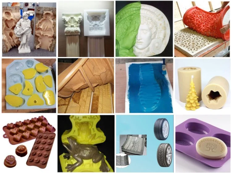 Silicone Factory Two Components RTV-2 Liquid Silicone Rubbermold Making