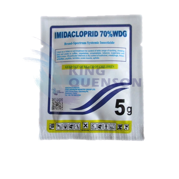 Etiqueta personalizada Nº CAS 105827-78-9 El imidacloprid 25 Wp insecticida en polvo