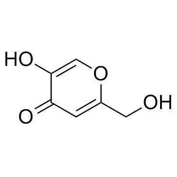 Poudre de blanchiment pour la peau de qualité cosmétique 99% acide kojique