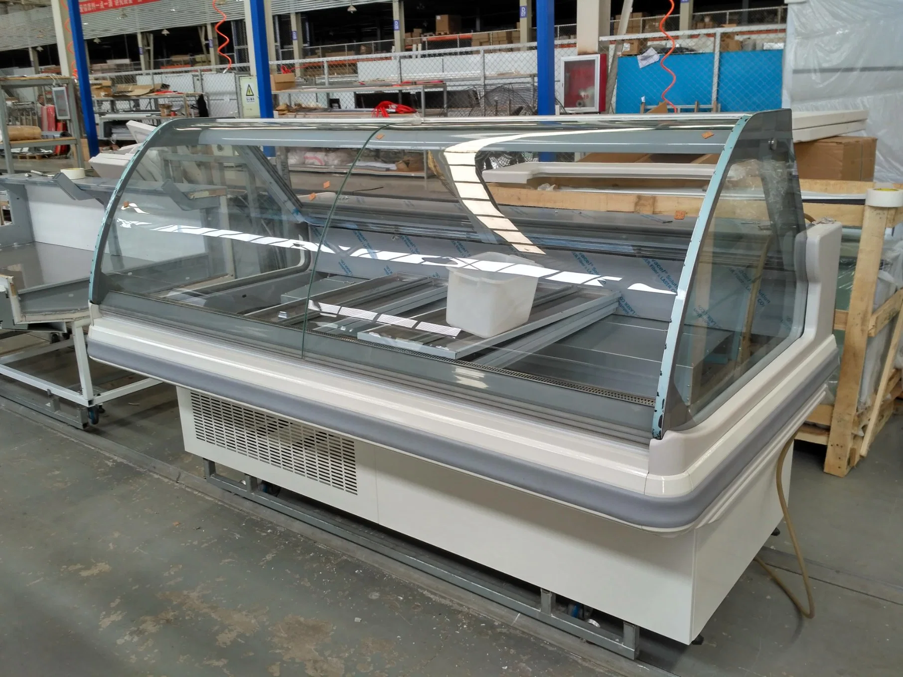 Deli Counter Meat Display Counter Commercial Supermarket Fridge Equipment