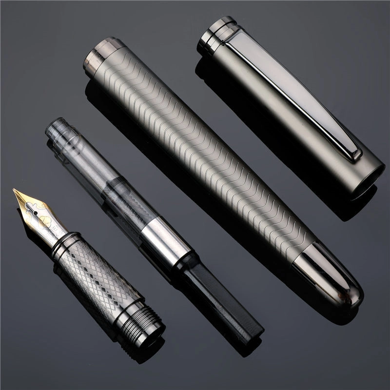 Fountan Office Luxury Shanghai Huahong Metal Hero Feather Ink and Notebook Calligraphy Choices Brushes RM Fountain Pen