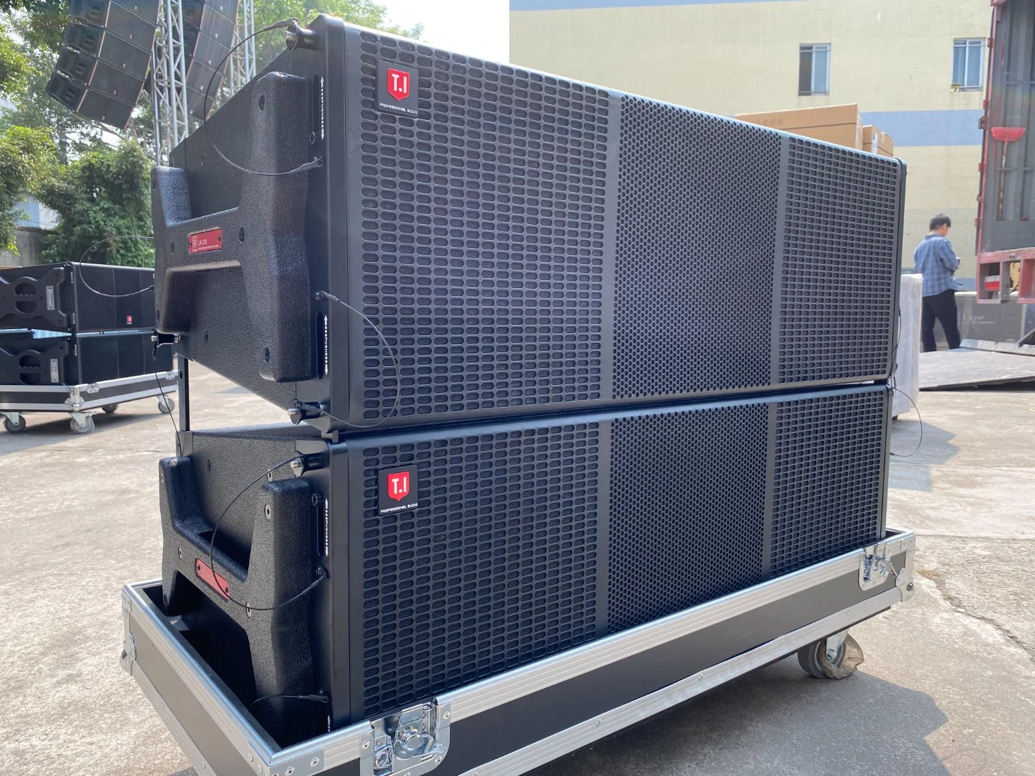 Para Live Show com coluna/Sound System Line Array de áudio T. I PRO