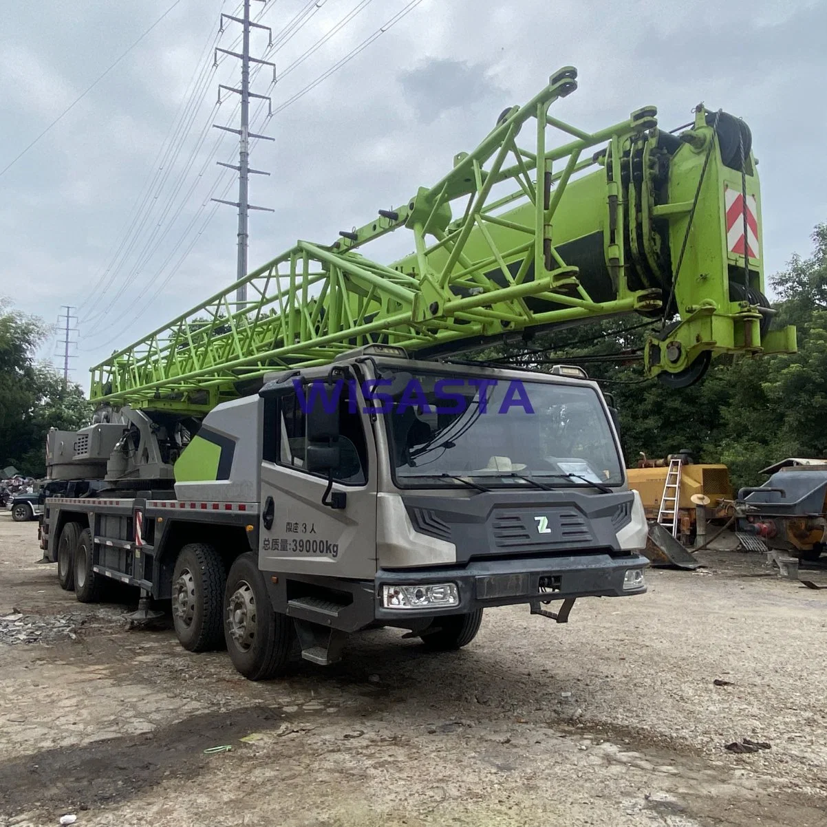 China Used Zoomlion Pickup 35 Ton Truck Mounted Construction Machine Dump Truck Cranes