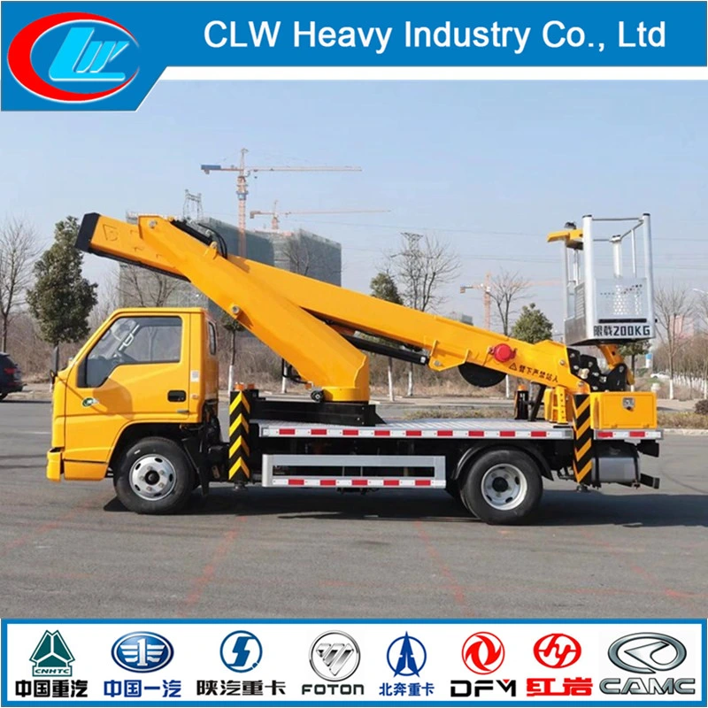 China High-Altitude Operation Trucks Factory Bucket Trucks 21m 23m 25m 29m 38m 45m Basket Lifts