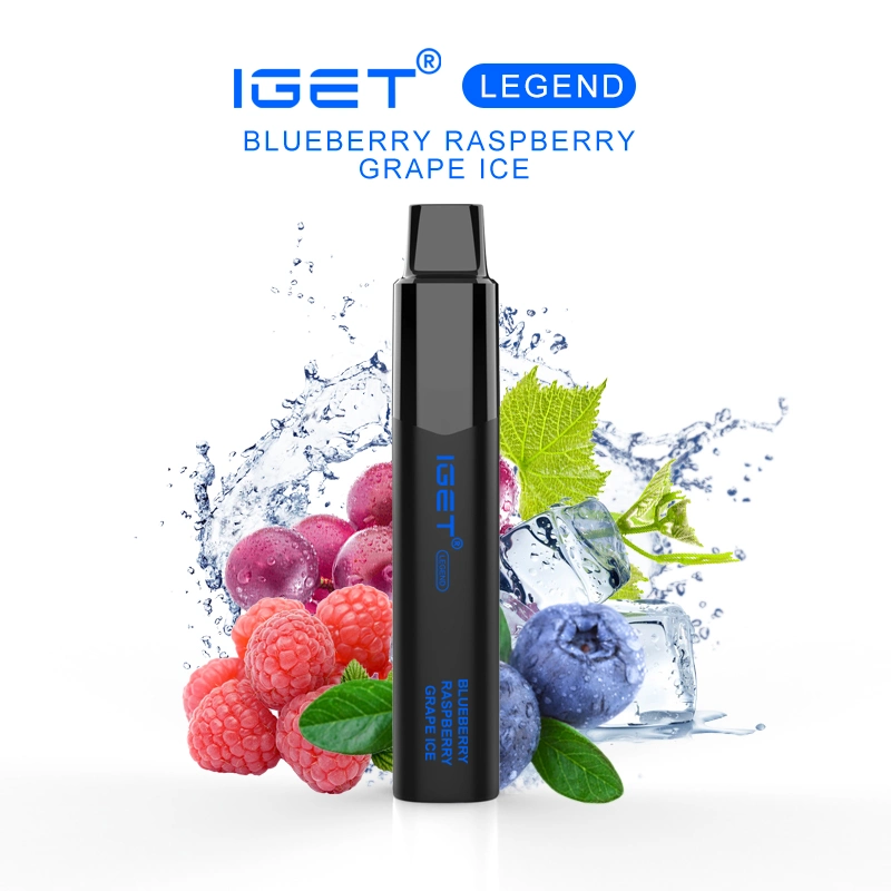 Iget Vape descartável e cigarro Legenda Iget 4000baforadas Vape grossista caneta