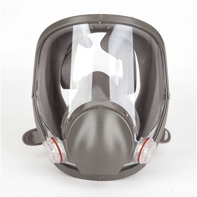 Reusable 6800 CE En136: 1998 Full Face Respirator Mask with P3 Filters Gas Masks