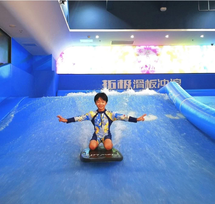 Flowlife niños Zona de juegos Deportes acuáticos Parque acuático al aire libre tema Simulador de Surf de Piscina de olas