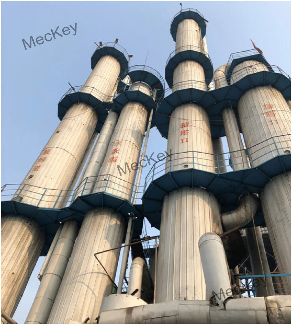 Meckey fermentation de céréales à haut rendement éthanol absolu équipement de ligne de production