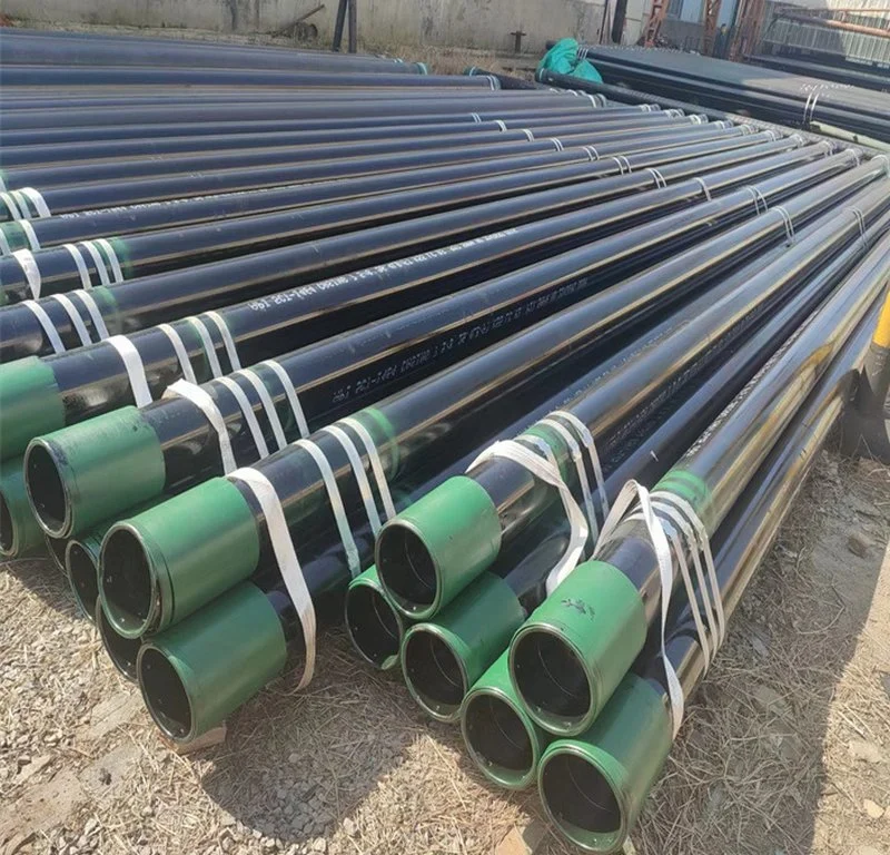 Supplier API 5CT Oil Thread Btc Drilling Pipe Black Oil or Gas Casing Tube Pipe China