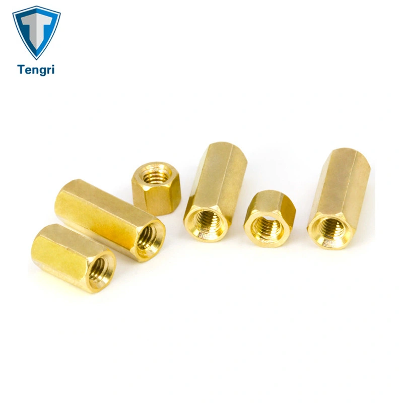 Coupling Nut Acme Threads Clamp Brass Hex Coupling Nut