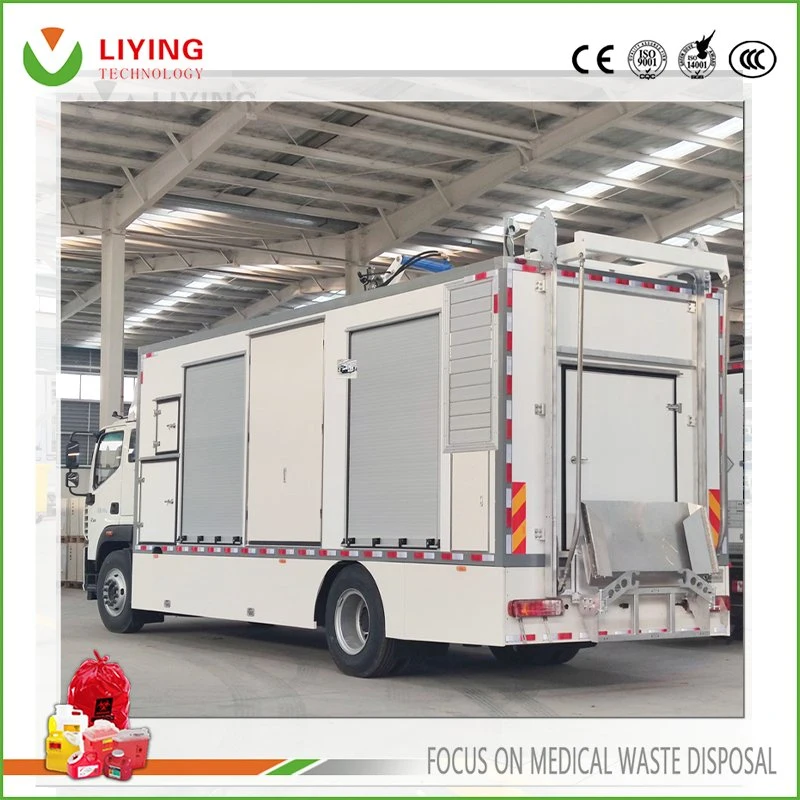 Small-Scale Mobile Medical Waste Microwave Disinfection Disposal Treatment Sterilization Device