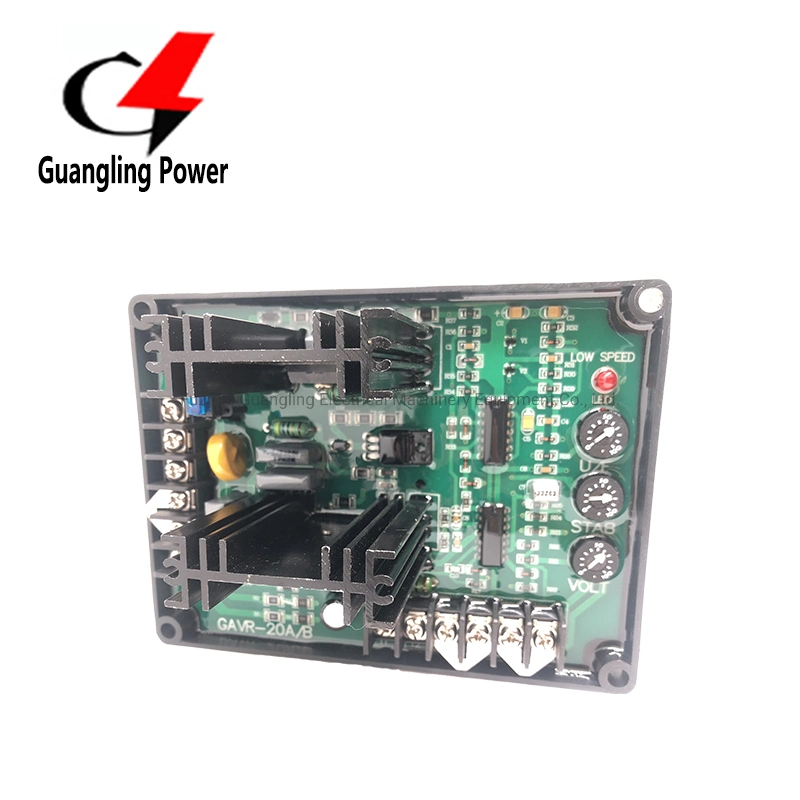 Diagrama del circuito de AVR regulador de voltaje automático Gavr-20b