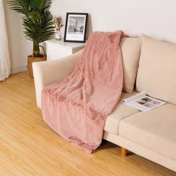 100% Polyester Furry Customized Blanket Baby Blanket