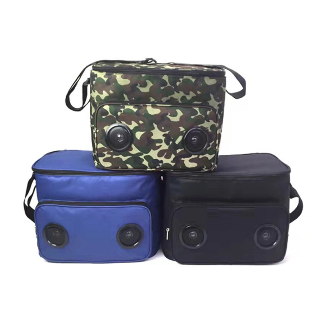 Outdoor Waterproof Insulated Cooler Picnic Travel Bags with Speaker