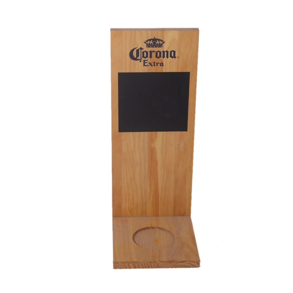 Customizable Advertising Equipment Wood Beer Display Stands