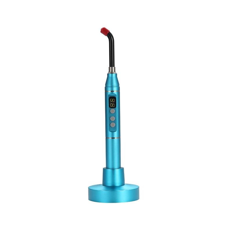 ضوء LED المعدني اللاسلكي لأسنان Curing Light