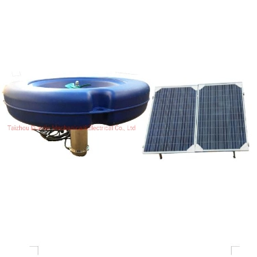 Solar Water Pump High Speed Water Wheel Type Fishing Pond Aerator Aqua Equipment 1.5kw DC96 with Controller