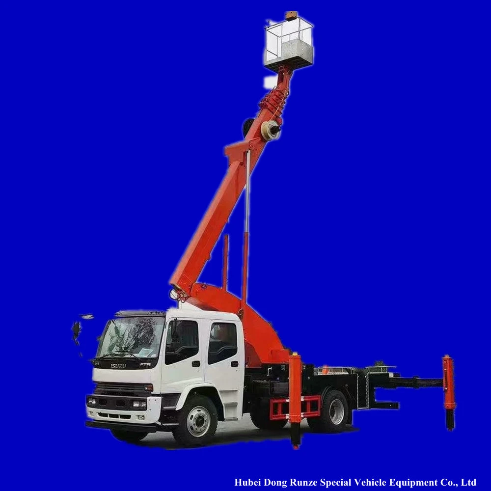 Suzu Platform Truck 20m-22m 23mftr /Fvr (Telescopic Boom Aerial bucket truck, high altitude operation truck Street Lights maintenance)