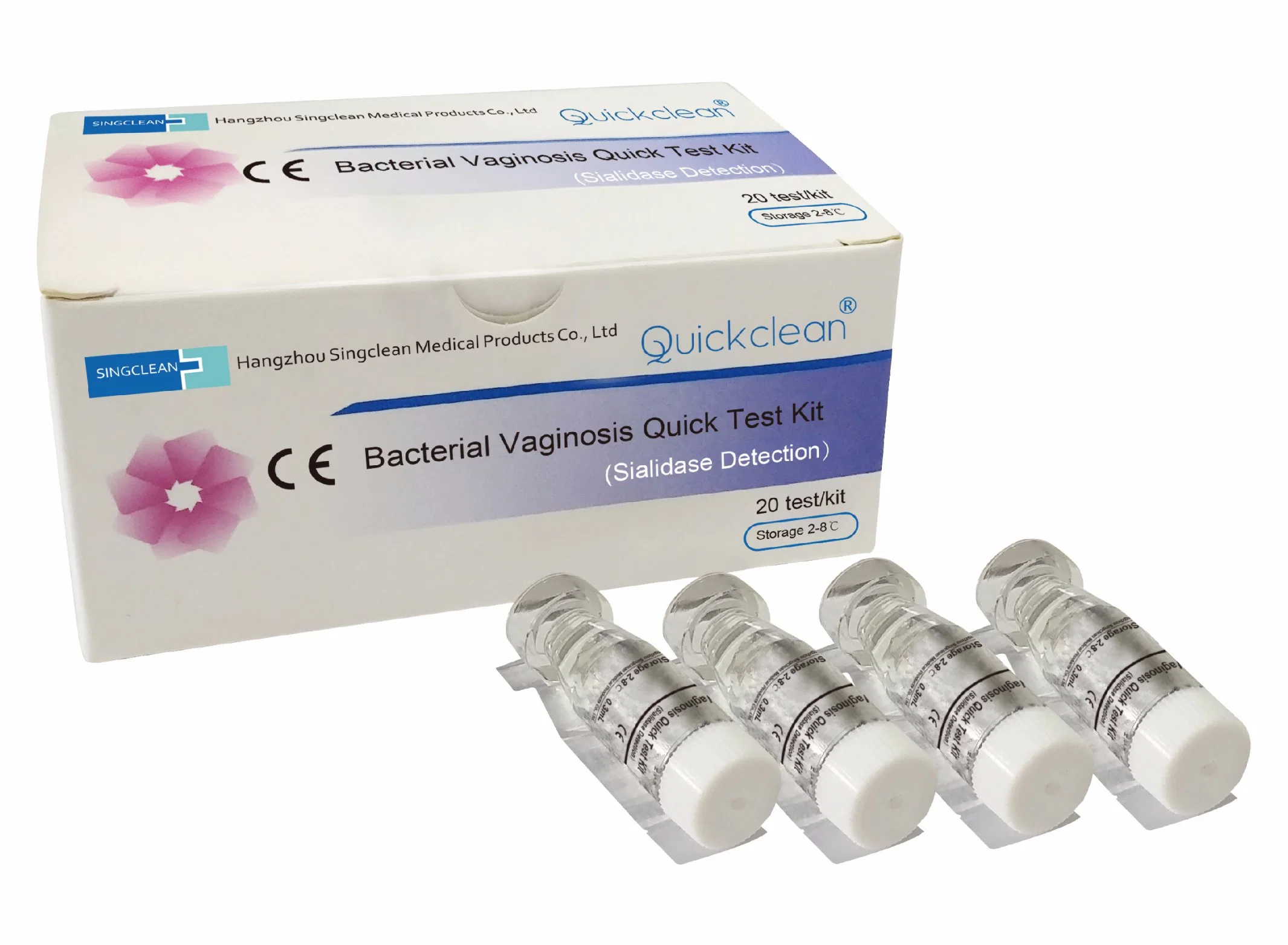 Disposable Bacterial Vaginosis Rapid Diagnostic Test