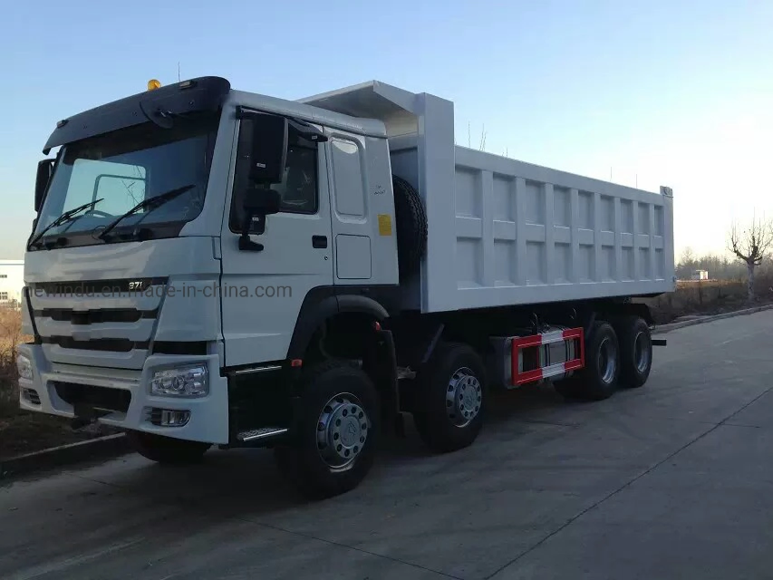 Une marque HOWO7 8X4 de camion à benne différentiel avec prix le moins cher