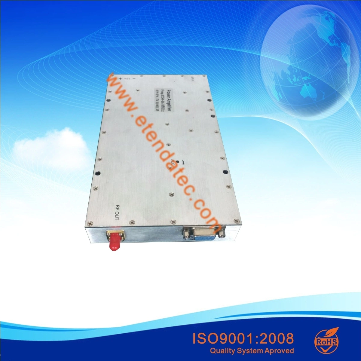 100W 500MHz to 2500MHz Pulse Working RF Broadband Power Amplifier/PA Module/PA Amplifier Module