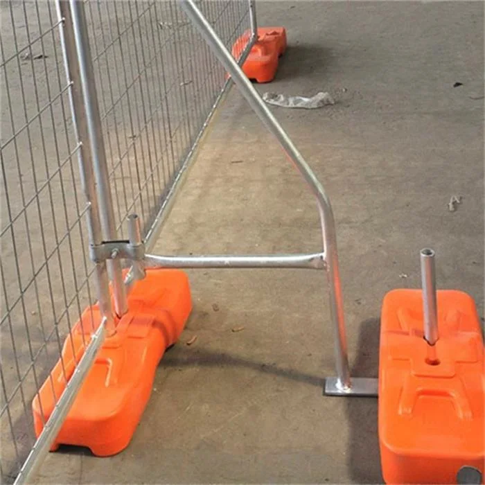 Temporary Fence Feet -Plastic, Rubber and Metal Type