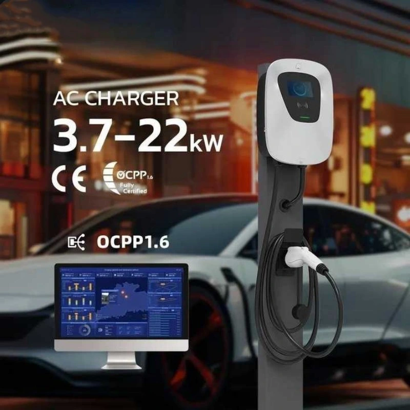 Superx Electric Vehicle Type 2 32A 22kw EV Chargers for Home with Leakage Protection