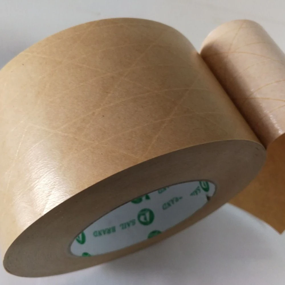 Reinforced Wet Kraft Paper Self Adhesive Tape