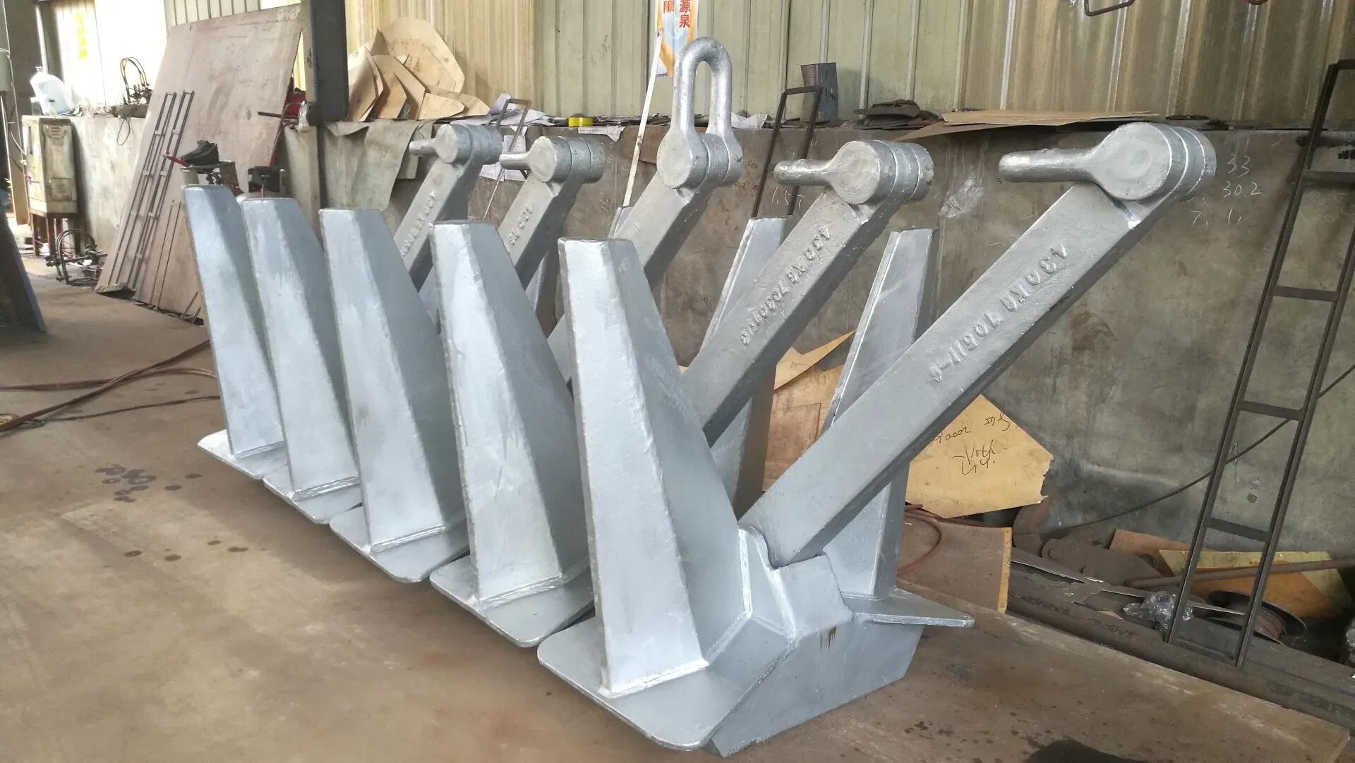 Kinds of Anchors, According Your Drawing, Carbon Steel, Hhp Stockless Anchor, Delta Hhp Anchor,