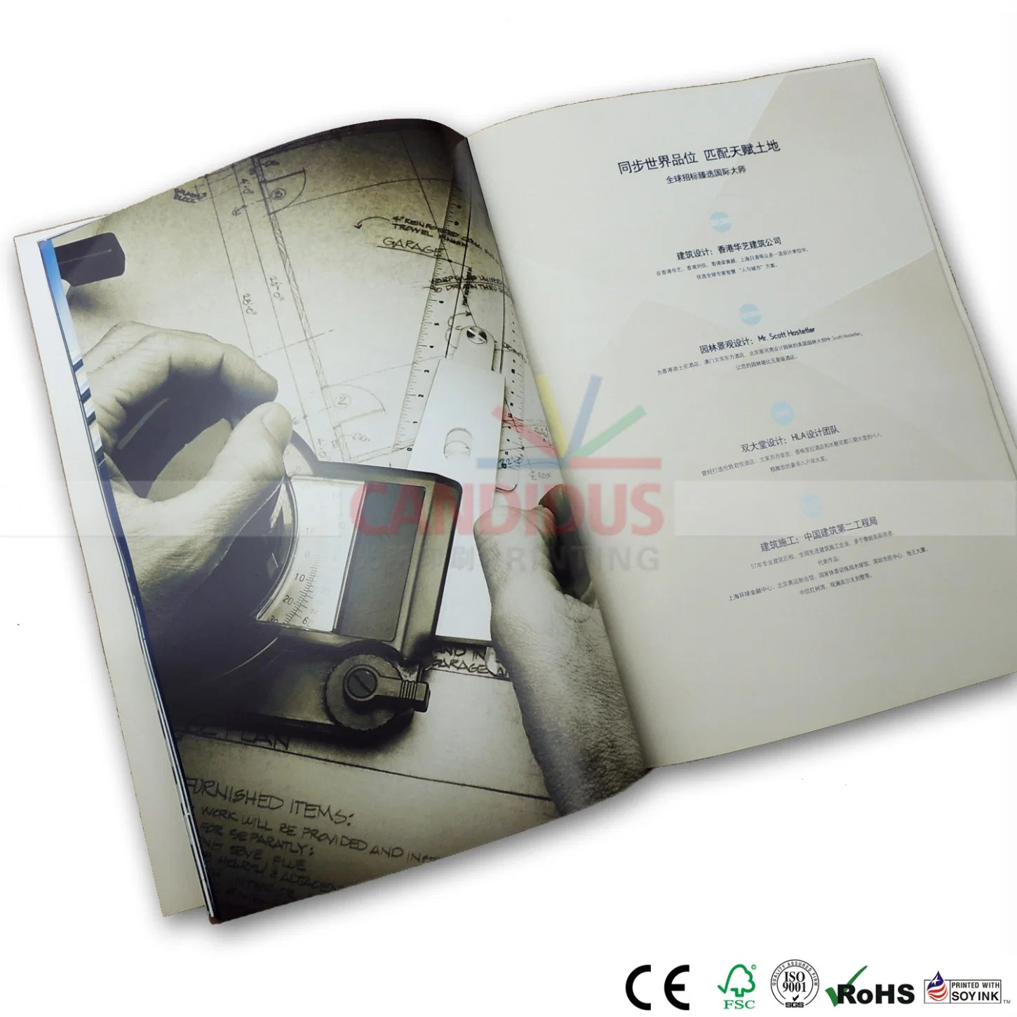 Catalog Booklet Manual Book Brochure with Full Color Printing