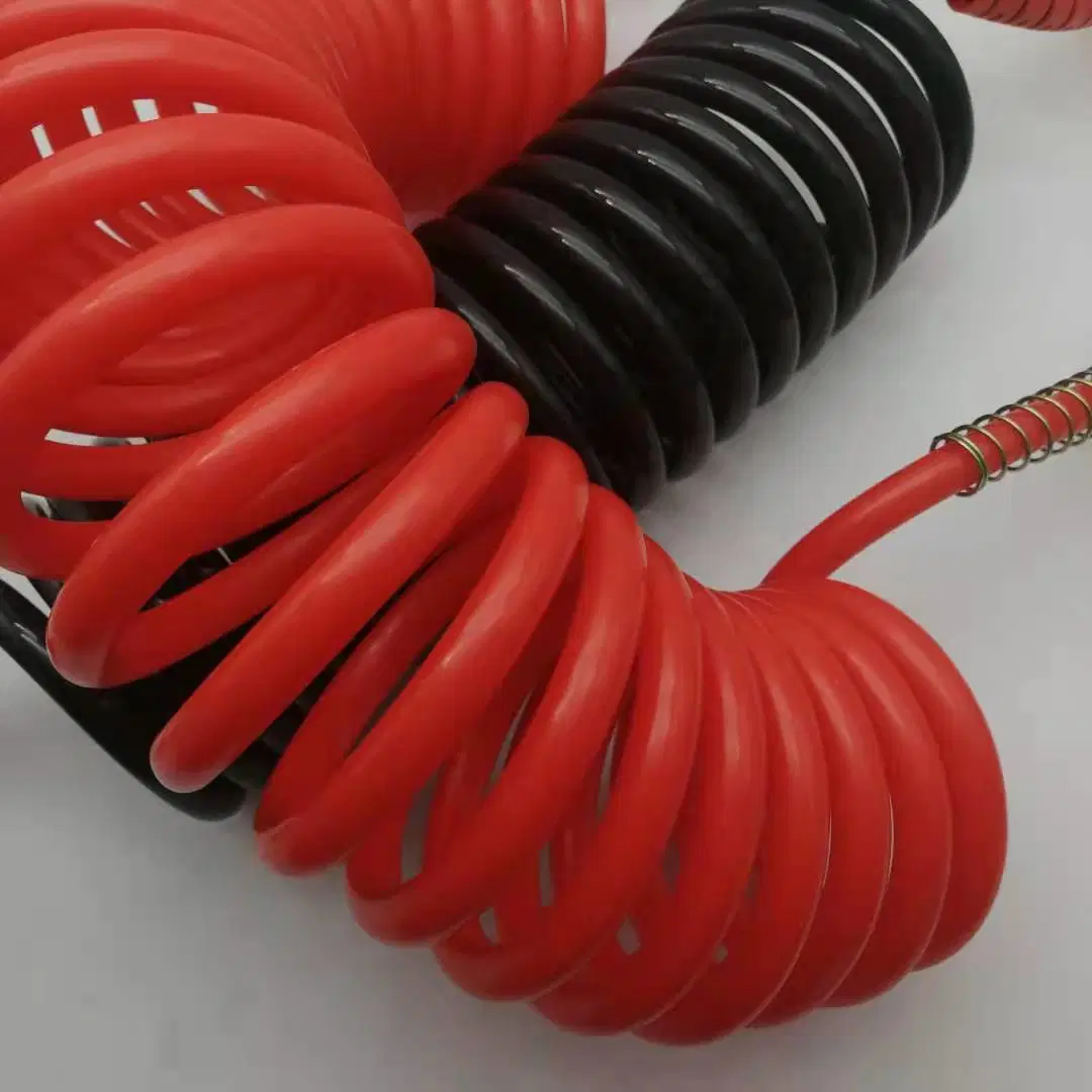 Spiral Hose with Connectors Pneumatic Air Hose