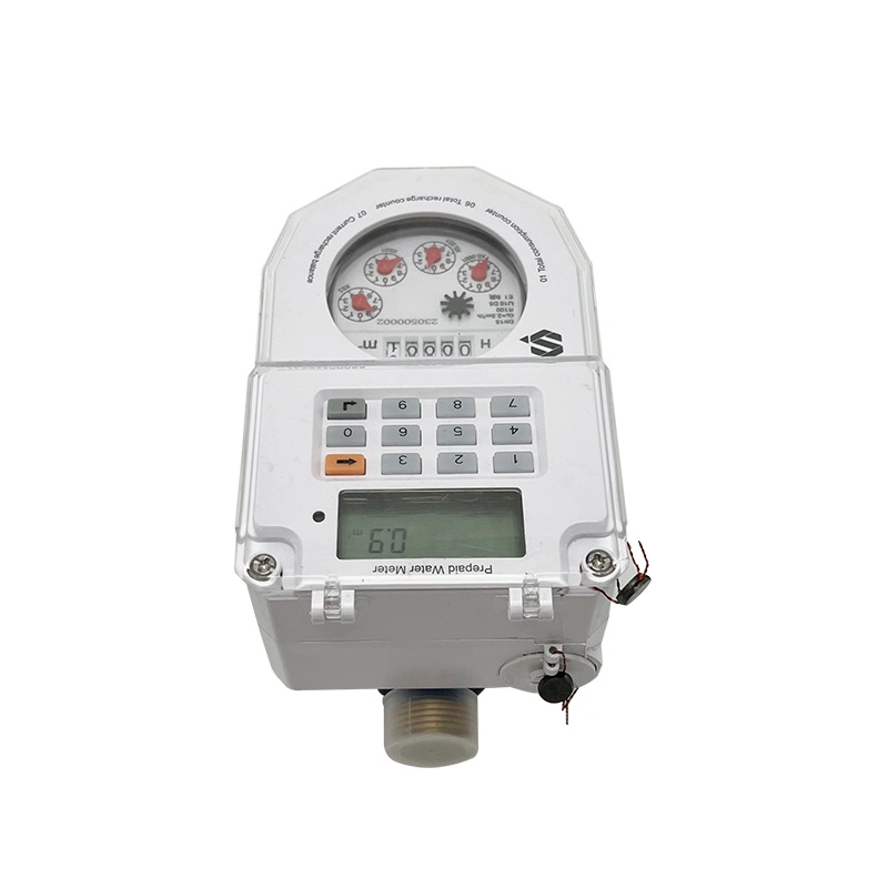 New Design Water Meter Generator and Grid Dual Source Sts Keypad Prepaid Water Meter