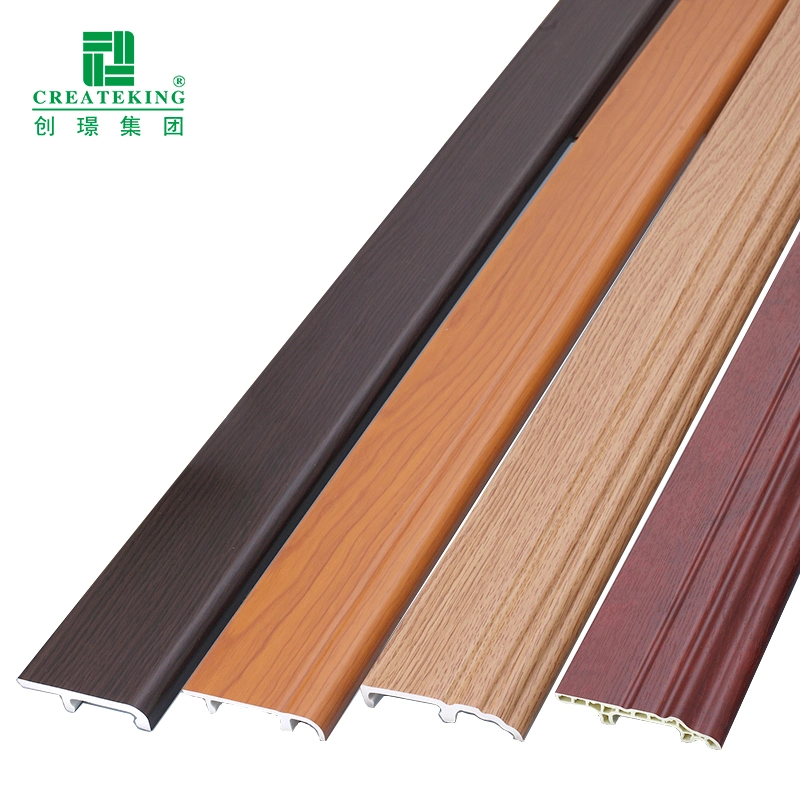 Hot Sale Moisture Proof Interior PVC Wood Plastic Composite PVC Skirting Board