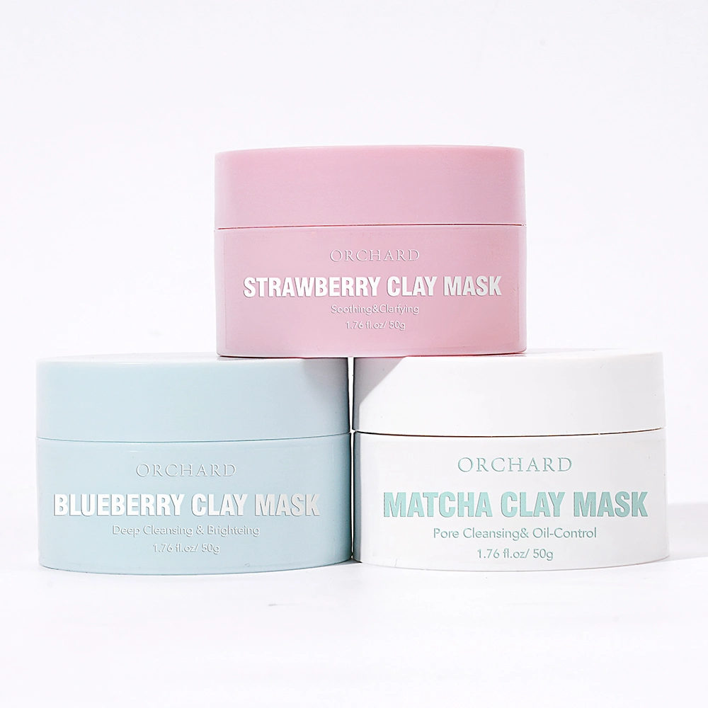 Whitening Exfoliating Moisturizing Clay Facial Mask for Skin Care