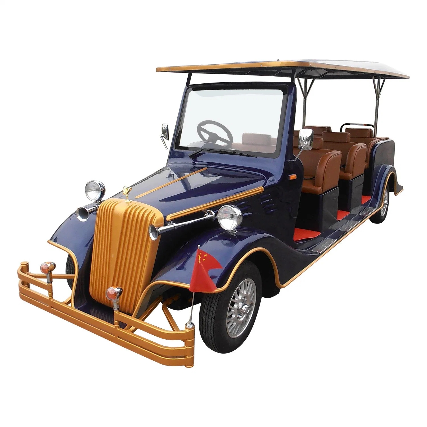 48V Batteriebetrieben Legal Driving Electric Golf Car with All Boden Aus Aluminiumlegierung