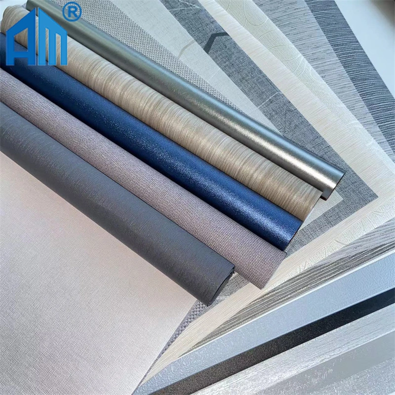 Decorative PVC Film Roll Woodgrain Easy to Clean Wood Grain PVC Lamination Film