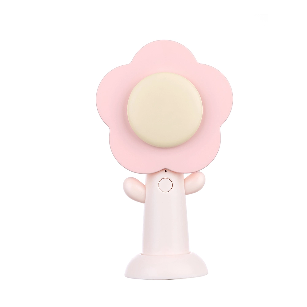 Mini Hand bunte Blume Geschenk Mädchen Ventilador USB Elektrischer Schreibtisch Lüfter