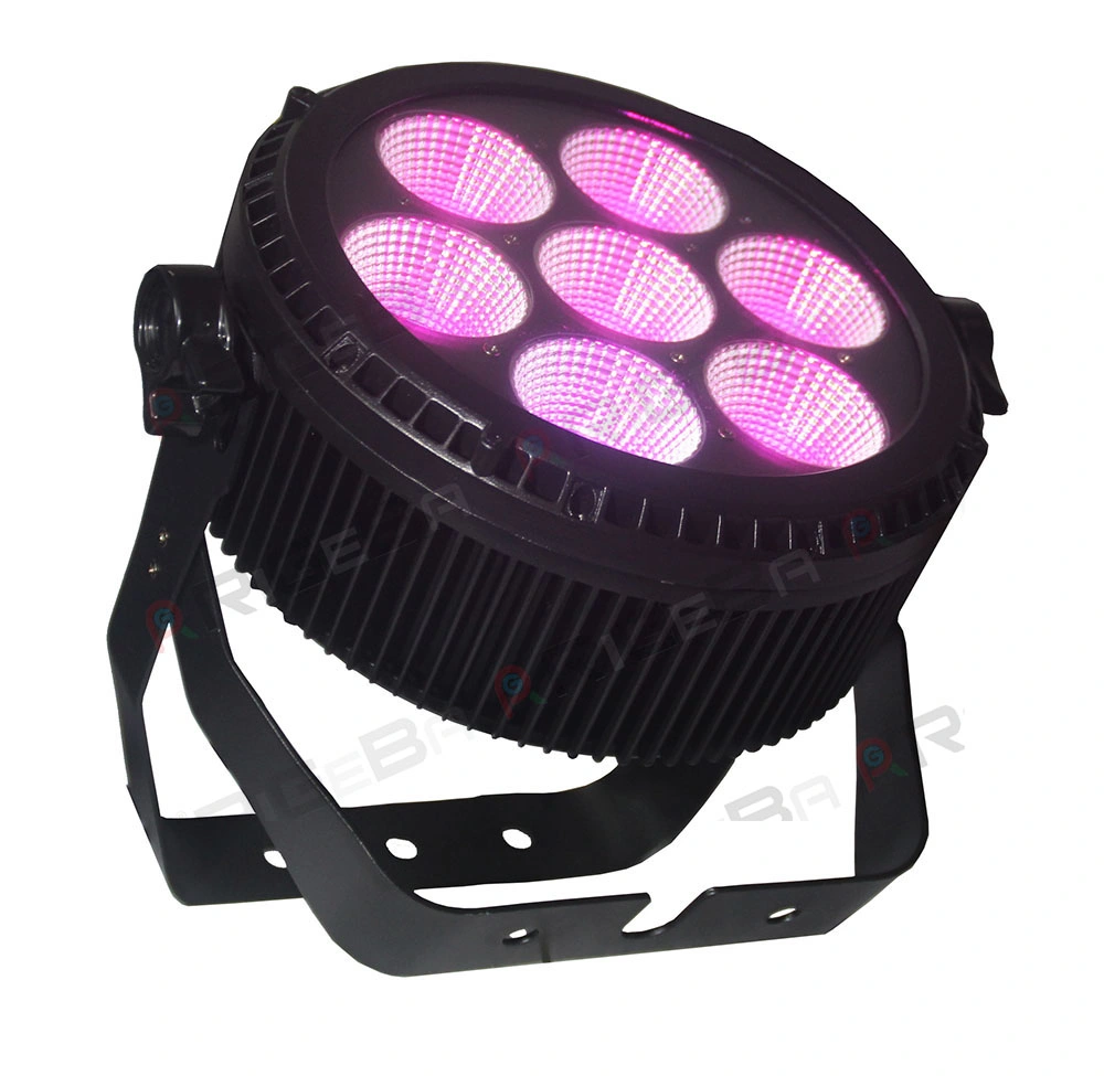 Rigeba Patent Product Outdoor 7*25W RGBWA 5in1 Waterproof LED PAR Light for Landscape