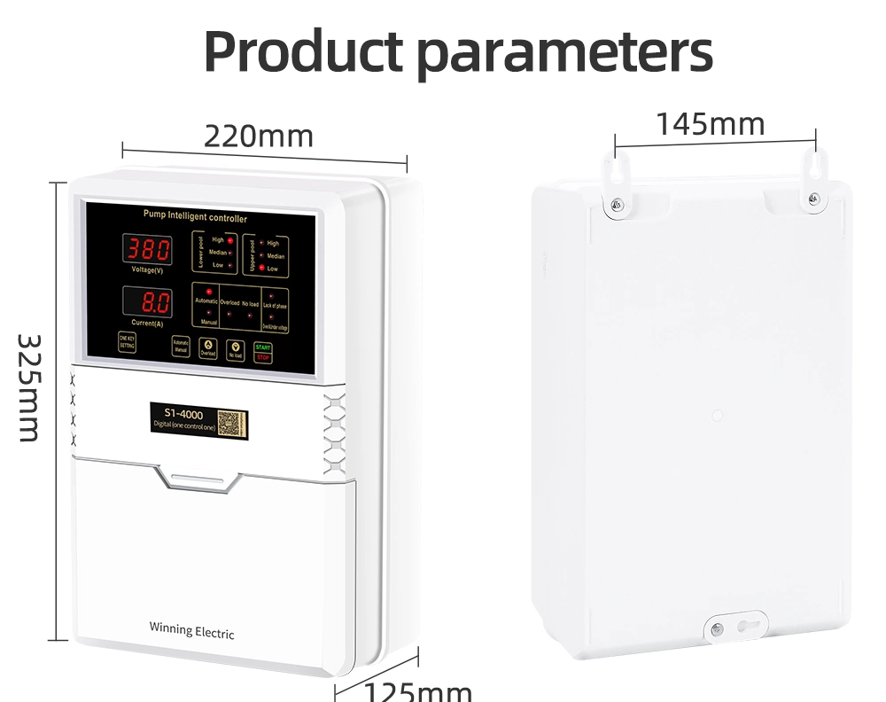 Industrial Automatic Digital Water Level & Pressure Pump Control Box