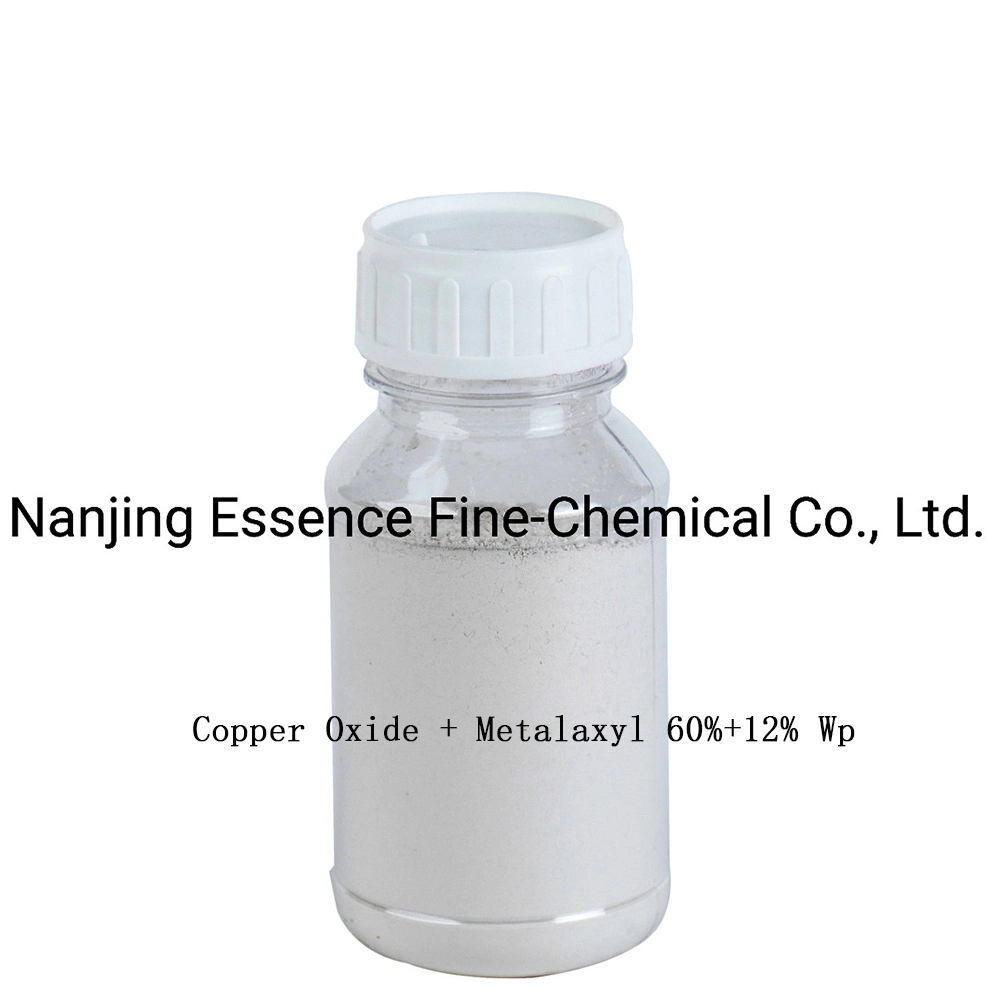 Agricultural Chemicals Pesticide Fungicide Copper Oxide + Metalaxyl 60%+12% Wp