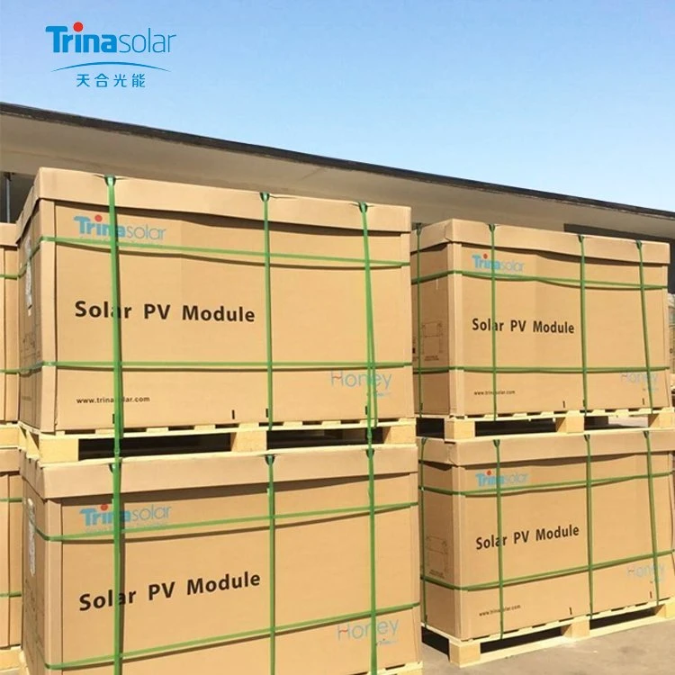 Trina Solar Mono 360 واط 390W 395W 400W 405واط اللوحة الشمسية وحدة الطاقة الشمسية MBB BiFالعناية بالوجه أحادي الوجه120 نصف خلايا