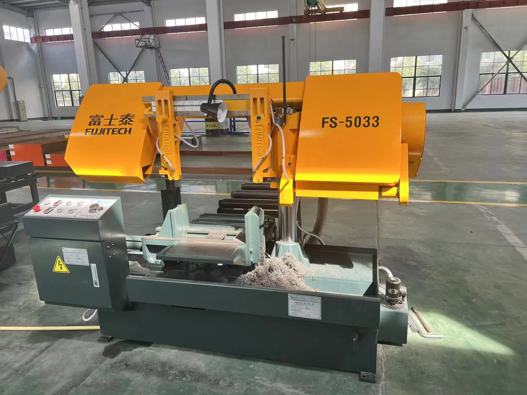 Fs-5033 New High quality/High cost performance  Semi-Automatic Band Saw for Metal