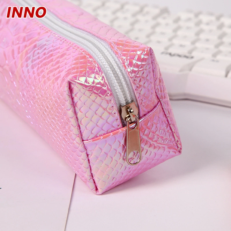 Wholesale Inno Brand R050# New Fish-Scale Pencil Case Large Capacity Stationery Bag for School Supplies Eco-Friendly