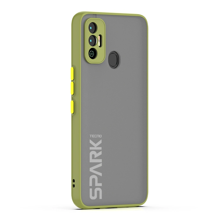 Funda para teléfono móvil Smoke Matte Case TPU PC Back Cover para Tecno Spark 8 PRO 8t 8p 7t 7 7p.