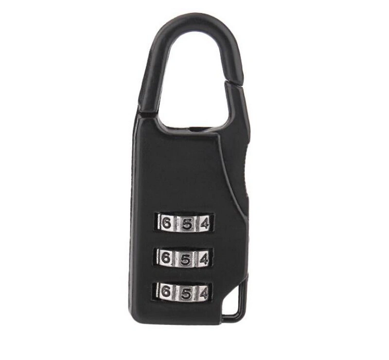 3 Digits Zinc Alloy Luggage Travel Lock