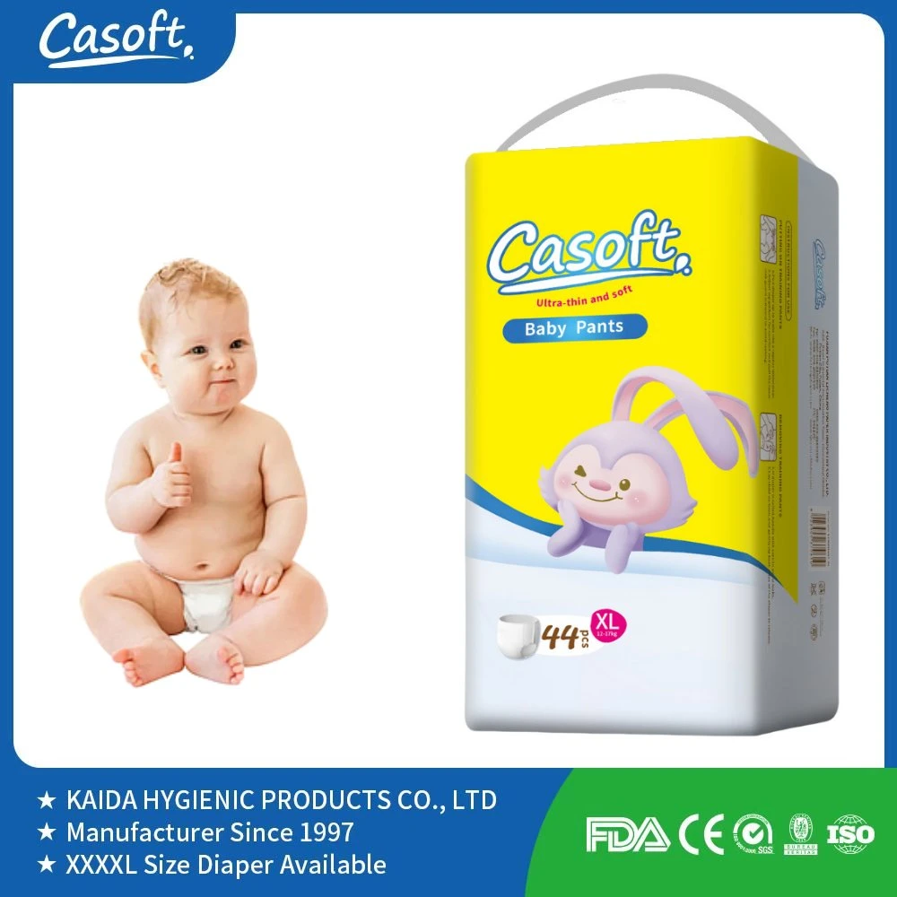 High Quality Good Absorption Competitive Price Disposable Casoft Ultra Thin Baby Pants Pampering Diaper Manufacturer Baby Products Supplier in UK Us Europe