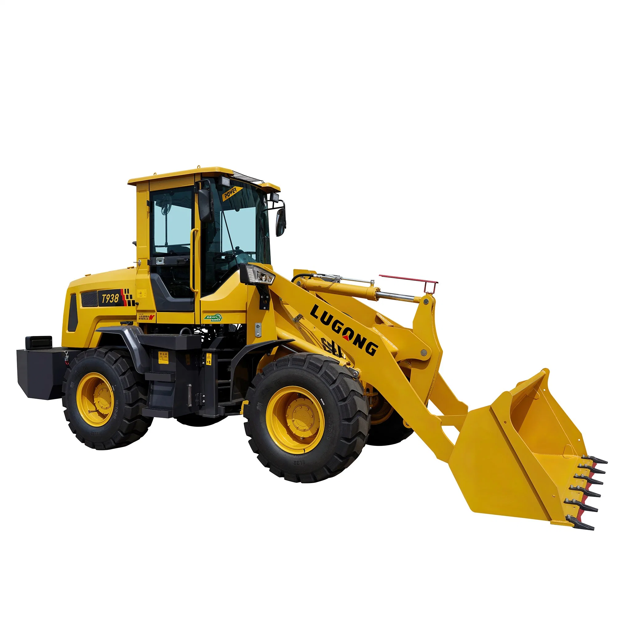 Supply Compact Wheel Loader Articulated Mini