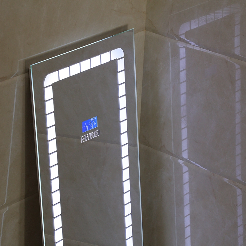 Smart Vestidor todo el cuerpo de la pared de cristal de espejo de maquillaje LED