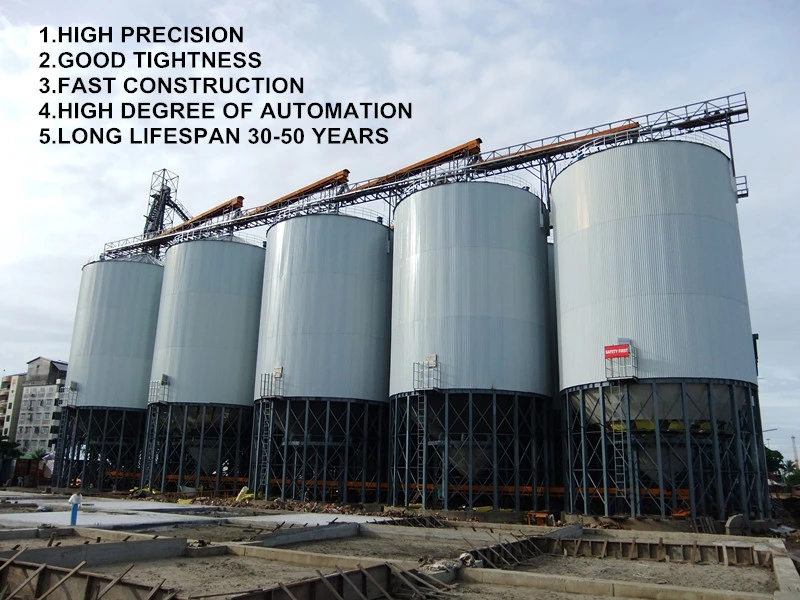 China Manufacture Galvanized Steel Grain Storage Silo