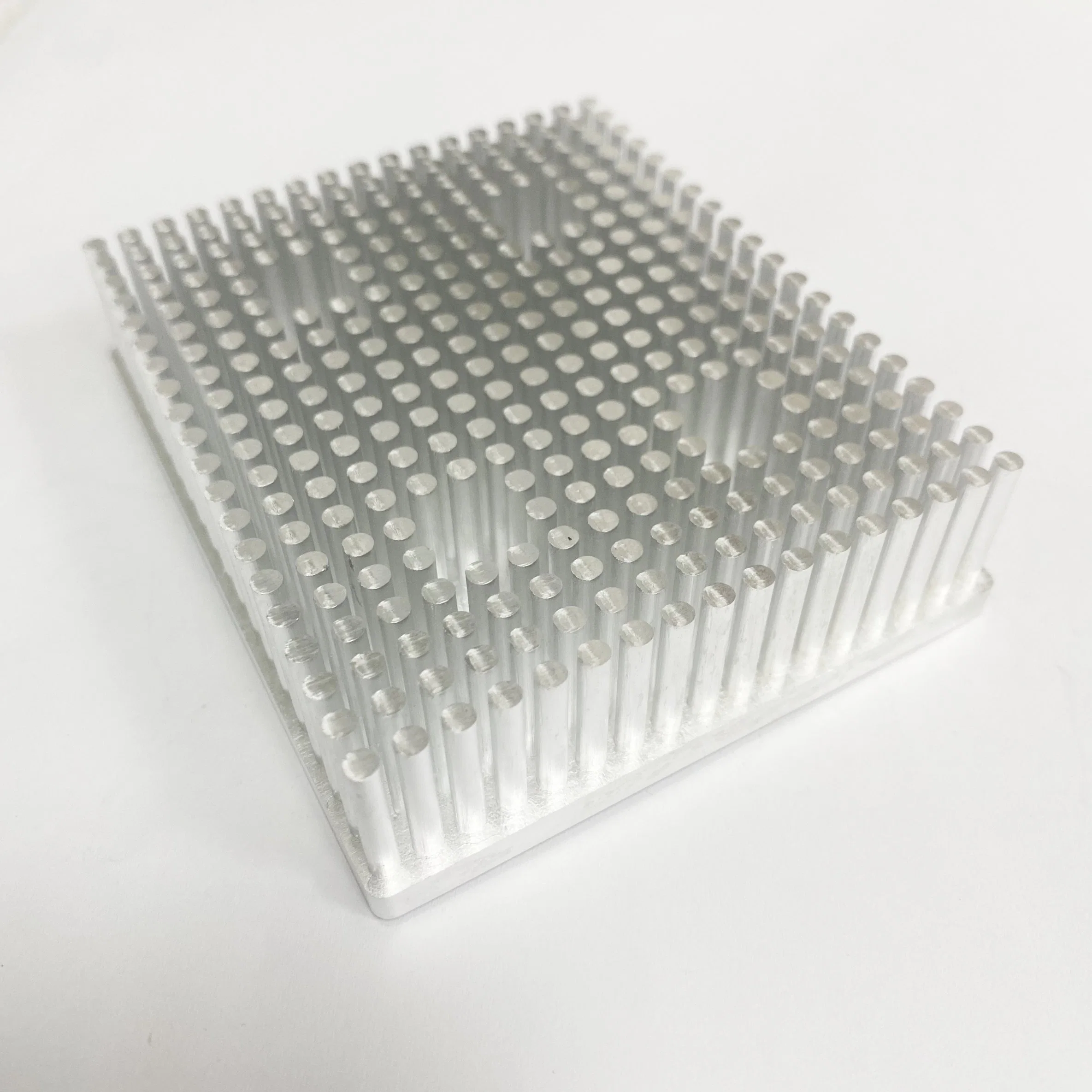 Aluminum Pin Fin Heat Sink Cold Forging Heatsink for Computer Motherboard